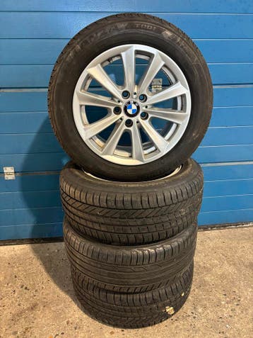 Originele BMW 5 Serie F10 F11 17 inch zomerset Style 236, Ophalen, Gebruikt, Banden en Velgen, 17 inch