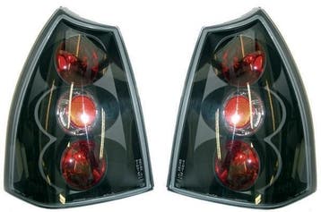 Achterlichten Peugeot 307 SW 01-05 Lexus look zwart, Ophalen of Verzenden, Nieuw