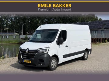 Zakelijke lease - Renault Master bestel T35 2.3 dCi 150, Stof, Gebruikt, Wit, Handgeschakeld
