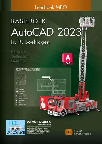 AutoCAD 2023 9789492250513, Zo goed als nieuw