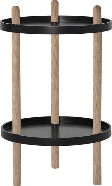 Bloomingville - Bartafel - MDF/Hout - Zwart - 40xH64 cm, Verzenden, Nieuw