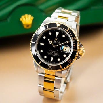 Rolex - Submariner Date Two Tone - 16613 - Heren - 1990-1999, Nieuw