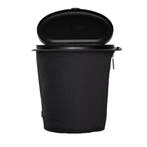 Flextrash Mobiele Camping Prullenbak 5 Liter Zwart, Ophalen of Verzenden, Nieuw