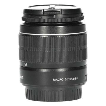 Canon EF-S 18-55mm f/3.5-5.6 III met garantie, Audio, Tv en Foto, Fotografie | Lenzen en Objectieven, Ophalen of Verzenden, Gebruikt