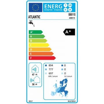 Atlantic Explorer V5 200 liter warmtepompboiler, Verzenden, Nieuw