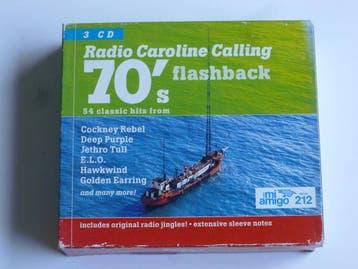 Radio Caroline Calling 70s Flashback (3 CD), Cd's en Dvd's, Ophalen of Verzenden, Zo goed als nieuw