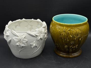 Made in Italy - grote Italiaanse keramieken cachepots