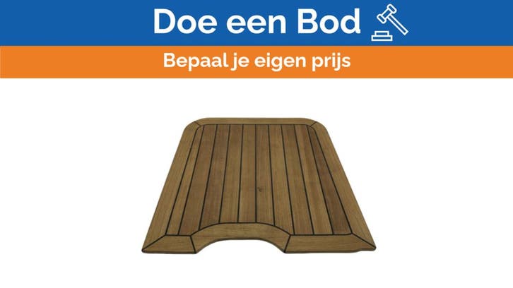 Bieden: Quicksilver 855 Teak Swimplatform Side, Watersport en Boten, Overige Watersport en Boten, Nieuw, Ophalen of Verzenden