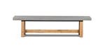 Dining Tuinbank - Judy - Beton Look - 180 cm - The Outsider, Verzenden, Nieuw