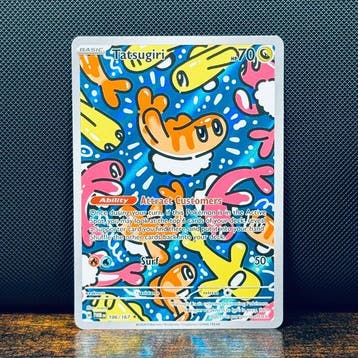 Pokémon Card - Tatsugiri 186 - Pokemon, Nieuw