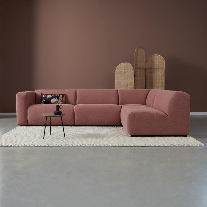 *WOONWINKEL* Hoekbank Rechts Met 1  Armleuning Brick, Huis en Inrichting, Banken | Bankstellen, Nieuw, Verzenden