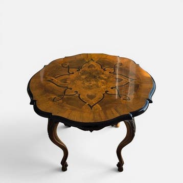 Tafel - Hout, Walnoot, Meerdere brandstoffen. - Rare Table