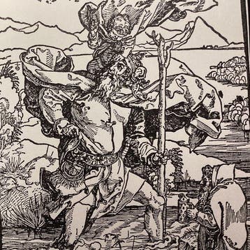 Albrecht Durer (1471-1528), after - St. Christopher with the