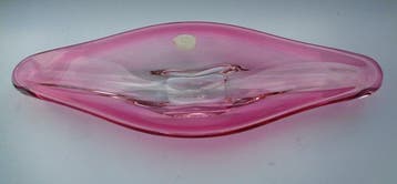 Val Saint Lambert - Schotel - Coupe a fruits - Kristal -, Antiek en Kunst
