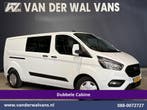 Ford Transit Custom | 2.0 TDCI 130pk L2H1 Dubbele Cabine, Gebruikt, Euro 6, Wit, Dealer onderhouden
