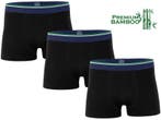 3 stuks Heren boxershort  - Bamboe - Ondergoed - Zwart, Verzenden