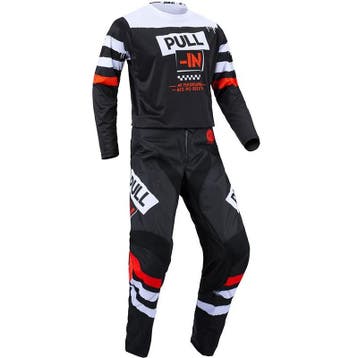 Kinder Crosspak Pull-in Oranje / Zwart / Wit, Kinderen, Verzenden, Pull-in, Motorcrosskleding