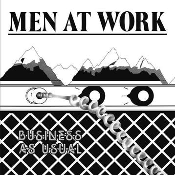lp nieuw - men at work - BUSINESS AS USUAL (nieuw), Verzenden, Zo goed als nieuw, Overige formaten