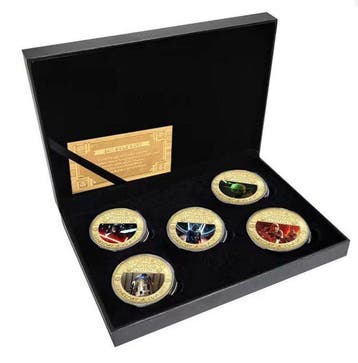 Theme Collection - Theme Collection - Set of 5 24k gold, Nieuw