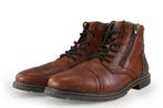 Rieker Veterboots in maat 42 Bruin, Kleding | Heren, Schoenen, Bruin, Verzenden, Boots, Zo goed als nieuw
