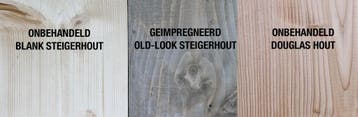 4 Zijdig geschaafde steigerplanken 500cm. Steigerhout, Ophalen, 25 tot 50 mm, Nieuw, Plank