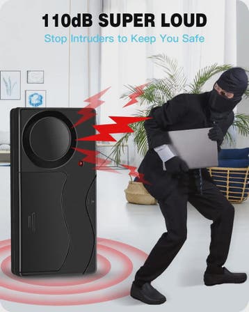 Draadloos Anti-diefstal Alarm 110 dB voor Fiets & Motor met, Verzenden, Nieuw