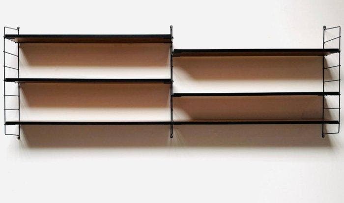 Plank - Metaal, Hout, echt houten fineer, Antiek en Kunst, Kunst | Designobjecten
