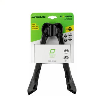 Ursus Dubbele fietsstandaard - aluminium - 275 mm - zwart..., Ophalen of Verzenden, Nieuw, Frame