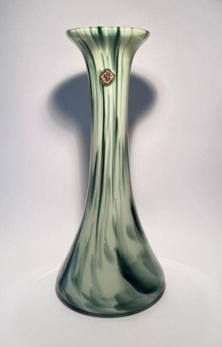 WMF - Erich Jachmann ? - Vaas - Glas - XL Überfangglas, Antiek en Kunst, Curiosa en Brocante