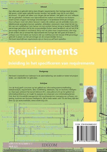 Requirements 9789082888003 Ton de Rooij, Verzenden, Gelezen, Ton de Rooij