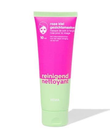 HEMA Roze klei gezichtsmasker 75ml, Verzenden, Nieuw