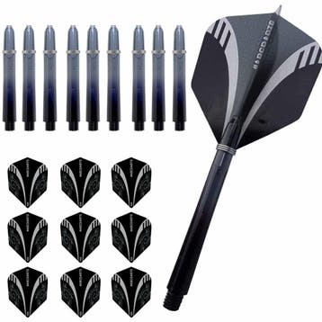 ABC Darts Tribal Combiset 3-pack (Dart Shafts), Ophalen of Verzenden, Nieuw, Pijlen