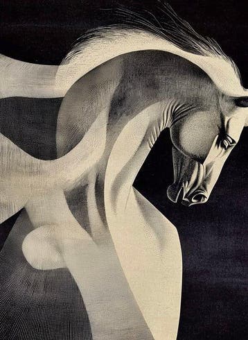 Jorge Omeñaca (1981) - Horse in the battle