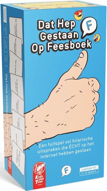 Dat Hep Gestaan Op Feesboek | Kuna Una Tuna Games -, Verzenden, Nieuw