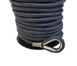 Ankerloodlijn Polyester Navy met Loodvoorloper-Diameter 16 m, Ophalen of Verzenden, Nieuw