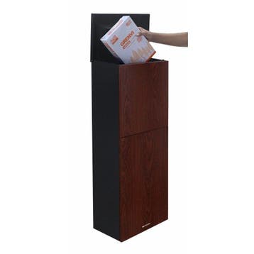Logixbox Trendybox-Wood pakketbrievenbus achteruitname -, Verzenden, Nieuw