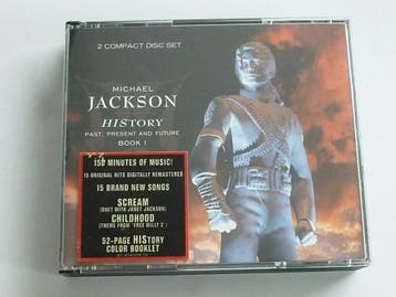 Michael Jackson - History / past, present and future 2 CD, Cd's en Dvd's, Cd's | Pop, Ophalen of Verzenden, Zo goed als nieuw