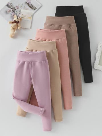 Warme Kinder Leggings voor Herfst & Winter - Fleece gevoerd,, Verzenden, Nieuw