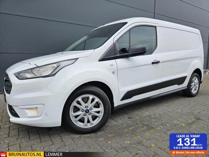 Ford Transit Connect | Zakelijke Lease v.a. €161.76 pm, Auto's, Bestelauto's, Lease, Automaat, Diesel, Wit, Ford, Financial lease