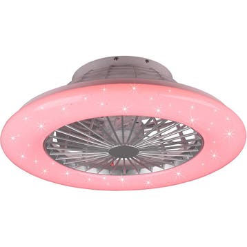 LED Plafondlamp met Ventilator - Plafondventilator - Trion, Huis en Inrichting, Ophalen of Verzenden, Nieuw, Kunststof, Overige fittingen