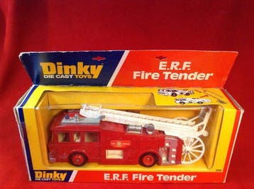 Dinky Toys 1:43 - Model vrachtwagen - ref. #266 E.R.F. Fire, Nieuw