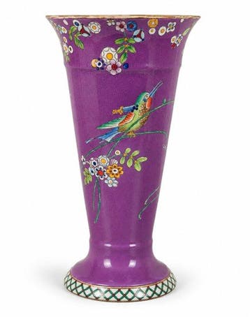 Vaas - Keramiek - Britse Art Deco, Antiek en Kunst, Kunst | Designobjecten