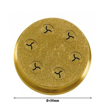 GGM Gastro | Pastavormschijf - Fusilli 12,6 mm - geschikt |, Verzenden