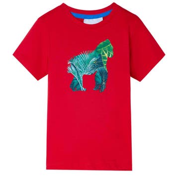 vidaXL Kindershirt 140 rood, Verzenden, Nieuw