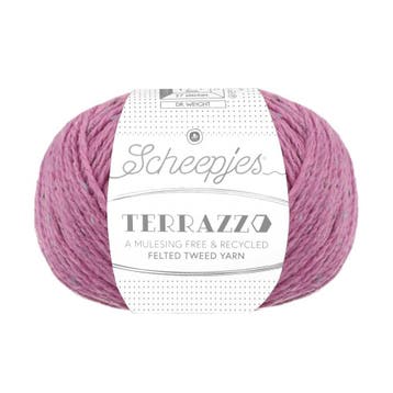 Scheepjes Terrazzo - 724 Garofano - Haakgaren / Breigaren, Ophalen of Verzenden, Nieuw, Breien of Haken, Wol of Garen