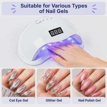 Professionele UV/LED Nageldroger Lamp met LCD Display en Sma, Verzenden, Nieuw