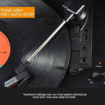 2dekans | Denver Platenspeler - Ingebouwde Speakers - Incl., Ophalen of Verzenden, Nieuw