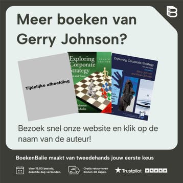 Exploring Corporate Strat T&c - Gerry Johnson 9780132974417, Verzenden, Zo goed als nieuw, Gerry Johnson