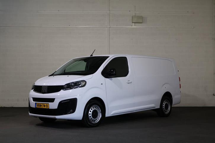 Fiat Scudo 2.0 MultiJet L3 H1 SX, Auto's, Bestelauto's, Lease, Handgeschakeld, Wit, Financial lease, Diesel, Euro 6, Gebruikt