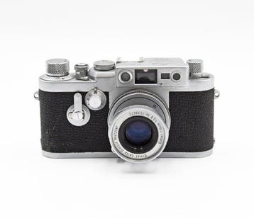 Leica III G + Elmar 50mm f/2.8 Analoge camera